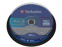 Opt Media BD-R Verbatim 50GB 10pcs