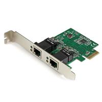 StarTech.com 2 Port Low Profile PCI Express/PCIe Gigabit Ethernet  2x RJ45 - 1GB/s Dual Port PCI-e Gigabit Server Adapter