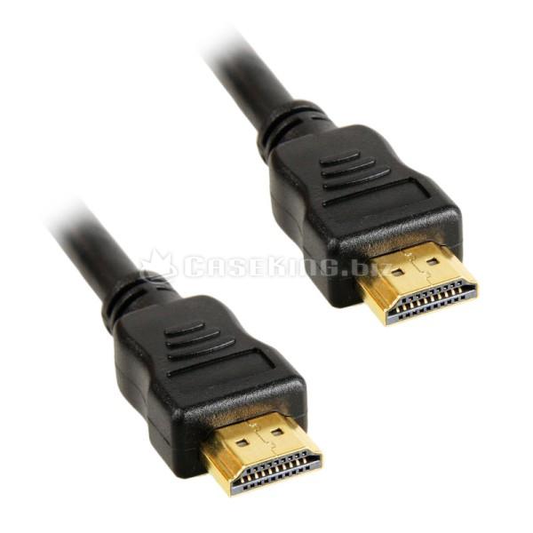 Kabel INLINE High Speed HDMI m. Ethernet A-St. > HDMI A-St. 3,0m Goldk. [bk]
