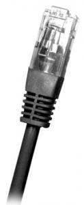 CAT5E UTP RJ45 15m BLACK Patch Cable