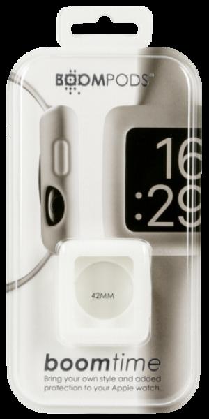 Boompods Uhrenarmband Apple Watch Boomtime 42mm white