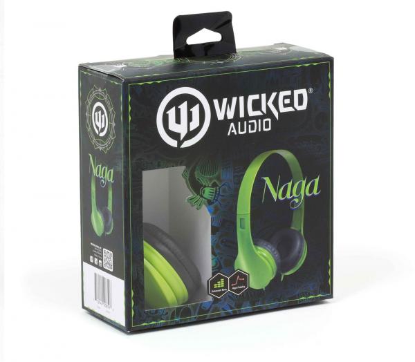 WICKED AUDIO Headphones Naga On-Ear Green