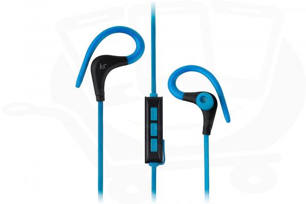 KITSOUND Race langattomat nappikuulokkeet mikrofonilla - sininen In-Ear