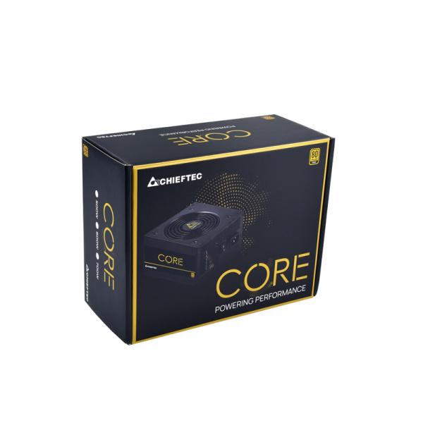 CHIEFTEC Core 500W, 80 PLUS Gold, ATX-virtalähde