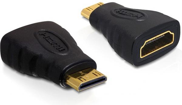 DeLOCK HDMI Standardi sovitin, Mini HDMI u - HDMI n