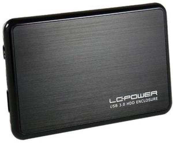 LC-Power LC-25BUB3 -kiintolevykotelo (6,4 cm (2,5 tuumaa), SATA III, USB 3.0)
