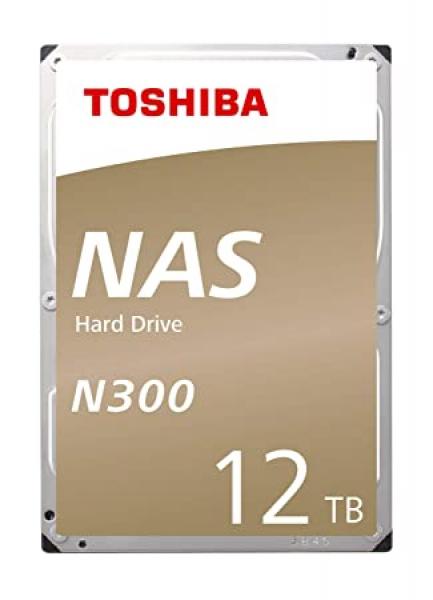 TOSHIBA N300 12TB, 3.5", 7.2K, 256MB, SATA III NAS-kiintolevy