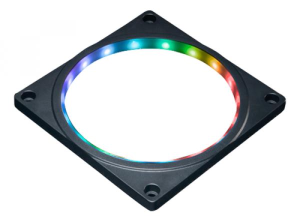 Akasa  AK-LD08-RB Addressable RGB LED Fan Frame Kit, black