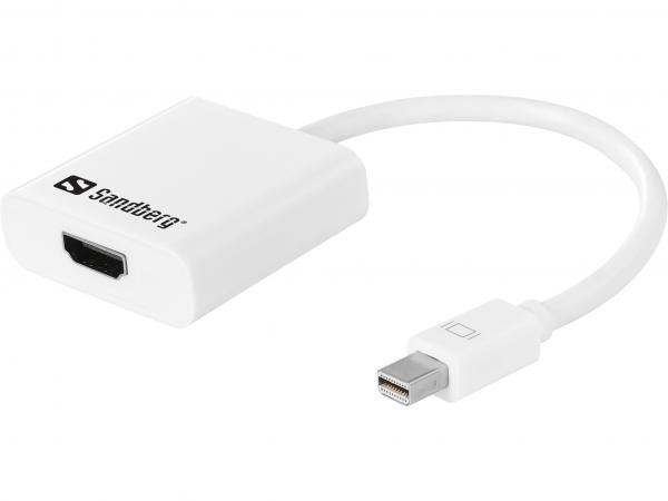 SANDBERG Adapter Mini DisplayPort>HDMI
