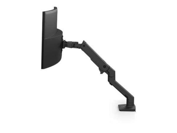 ERGOTRON HX Monitor Arm in black table mount for monitors up to 19.1kg