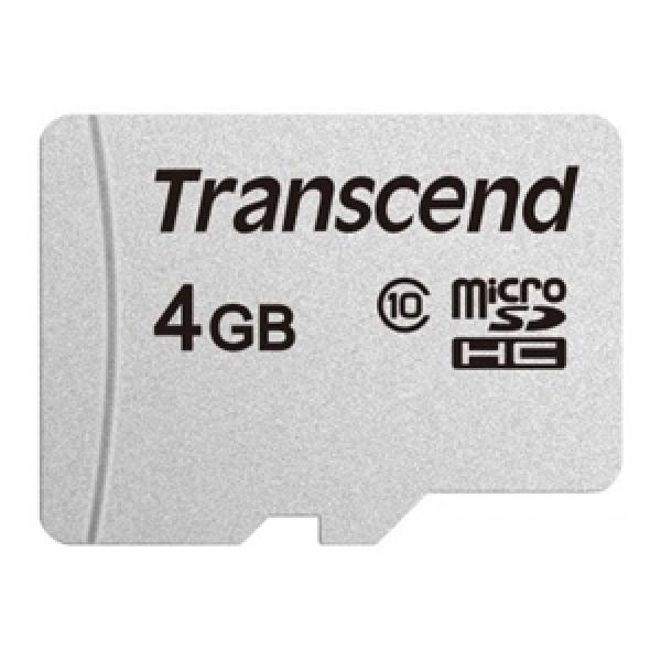 Transcend 4GB 300S, microSDHC-muistikortti
