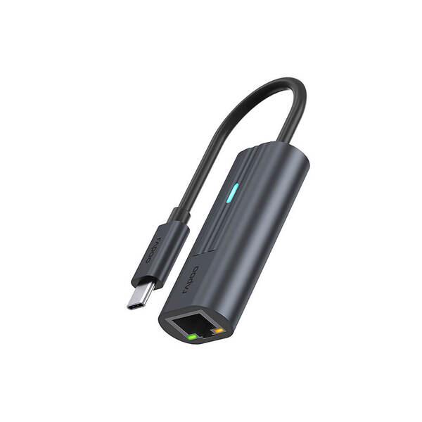 RAPOO Adapter USB-C UCA-1006 USB-C to Gigabit LAN Adapter