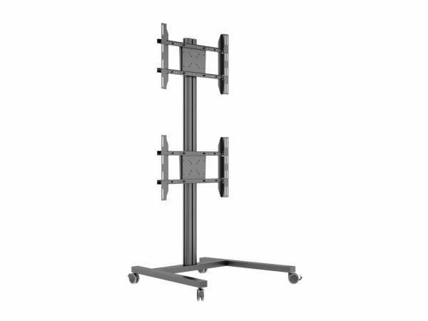 Multibrackets M Display Stand 180cm Dual Vertical Black for 32""-55""