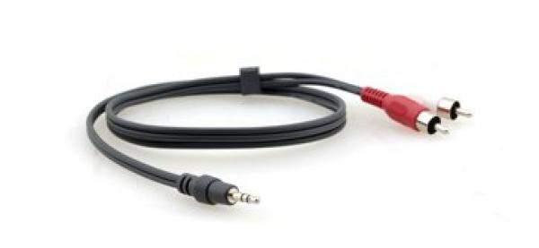 Kbl Kramer 3.5mm to 2 RCA Breakout Cable 15,2m