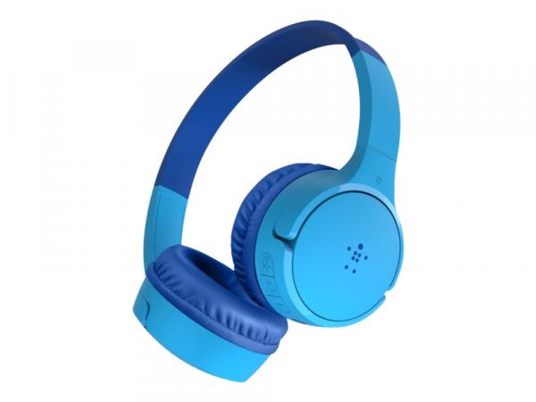 Belkin Soundform Mini-On-Ear Kinder Kopfhörer blau AUD002btBL