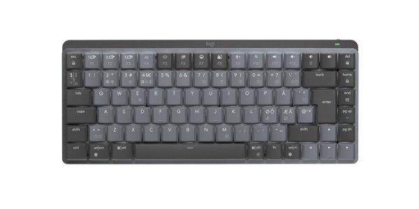 Logitech Master Series MX Mechanical Mini Tastatur Mekanisk Ja Trdls Nordisk (dansk/finsk/norsk/svensk)