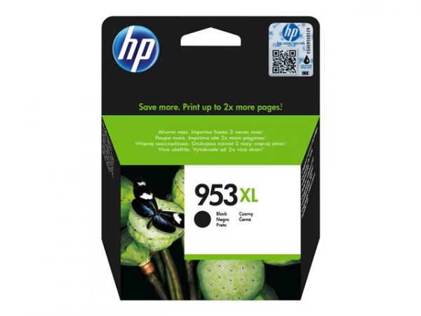 HP 953XL Original Ink Cartridge - Black - Inkjet - High Yield 2000 pages
