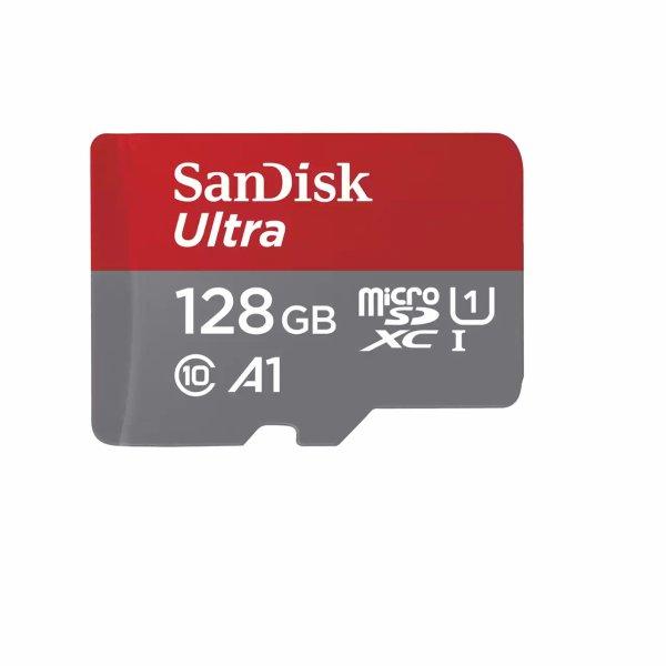 SanDisk Ultra microSDXC for Chromebooks 128GB 140MB/s, UHS-I, with Adapter