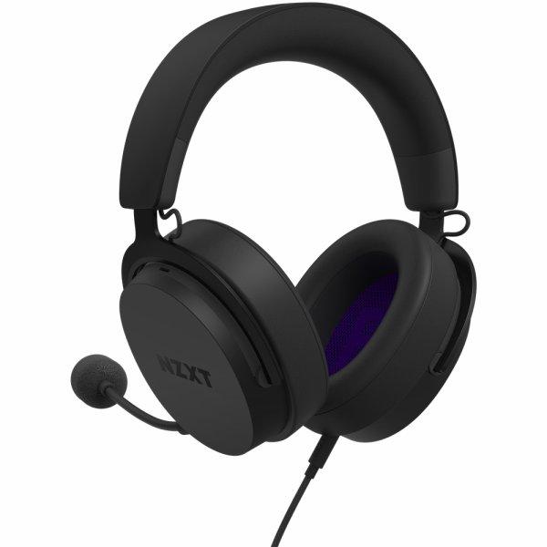 NZXT Wired Closed Black Headset 40mm Black V2