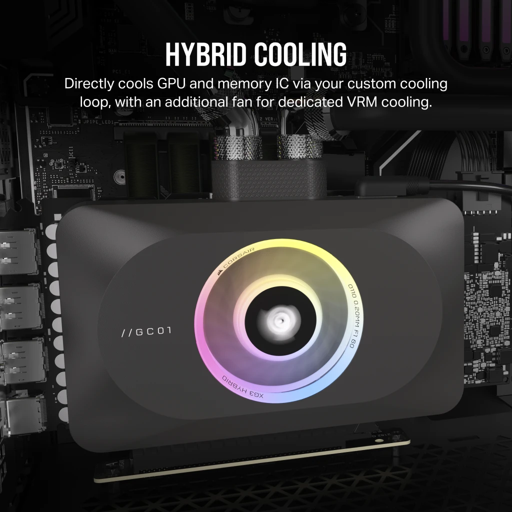 Corsair GPU water block XG3 RGB 4070Ti