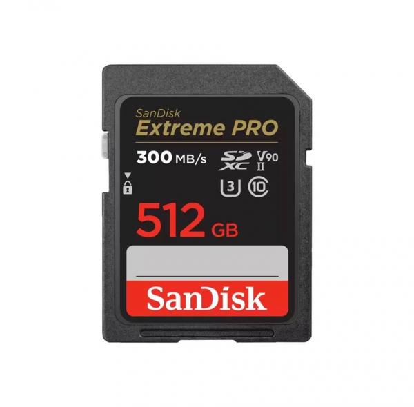 SanDisk Extreme PRO SDXC 512GB 300MB/s