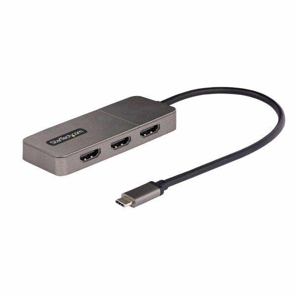 StarTech 3-Port USB-C MST Hub 3x HDMI