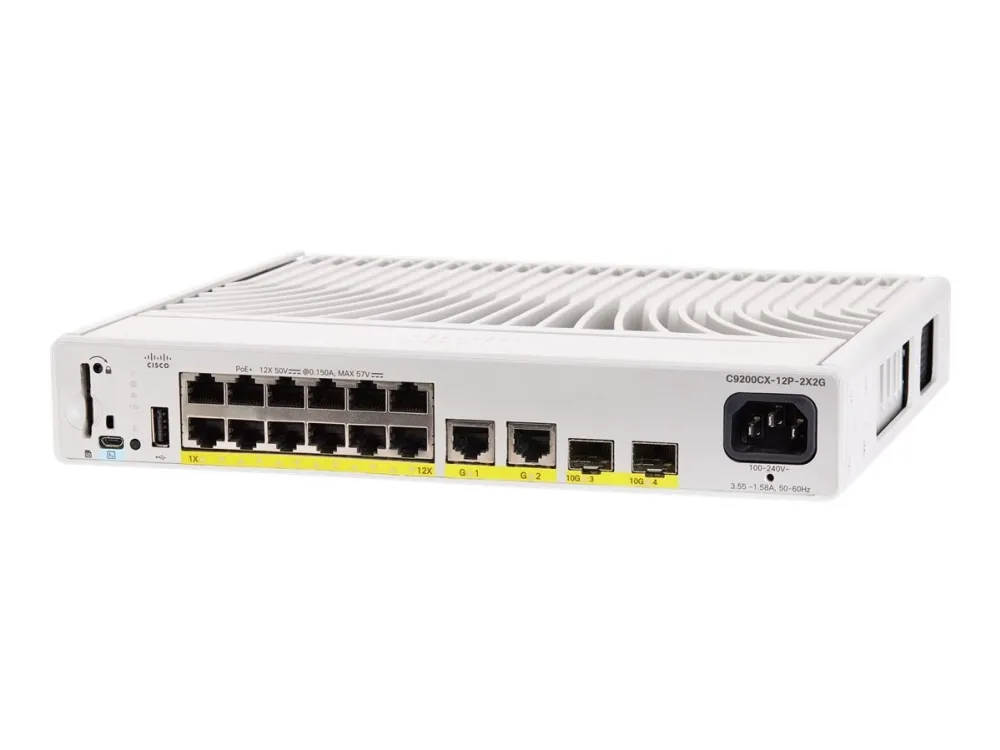 Catalyst 9000 Compact Switch 12 port PoE