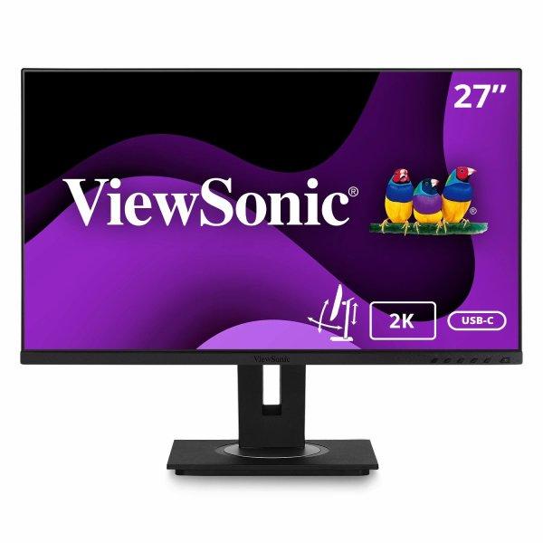ViewSonic VG2756-2K 27"QHD IPS Frameless/5ms/USB-C/DP/HDMI/RJ45