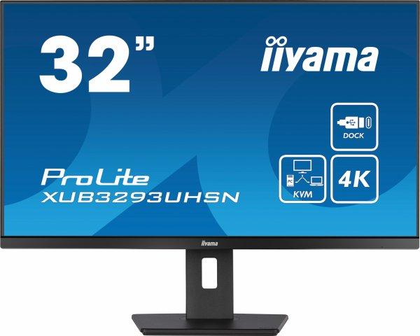 iiyama ProLite XUB3293UHSN-B5 32 3840 x 2160 HDMI DisplayPort USB-C 60Hz
