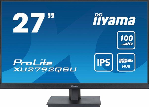 iiyama ProLite XU2792QSU-B6 27" 2560 x 1440 HDMI DisplayPort 100Hz