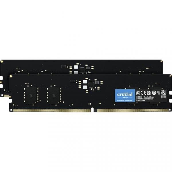 Crucial DDR5-5600 Kit       16GB 2x8GB UDIMM CL46 (16Gbit)