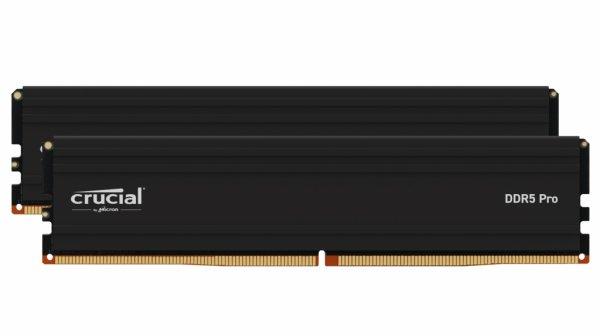 Crucial Pro DDR5-5600 Kit   48GB 2x24GB UDIMM CL46 (24Gbit)