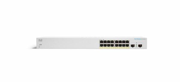 Cisco Business 220 Series CBS220-16T-2G Switch 18-porte Gigabit
