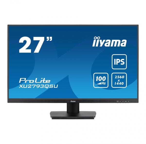 iiyama ProLite XU2793QSU-B6 27 2560 x 1440 (2K) HDMI DisplayPort 100Hz
