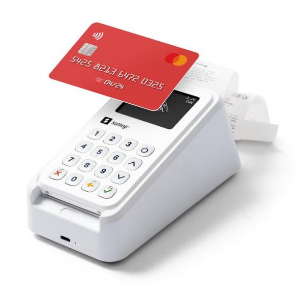 SumUp Tee korttimaksujen vastaanottamisesta ja asiakaskuittien tulostamisesta helppoa. Ei kuukausimaksuja eikä sopimuksia.