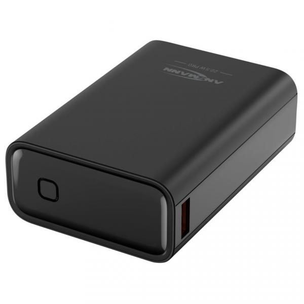 Ansmann Powerbank PRO 20.000 mAh USB-A+C Port 22,5W sw. 1700-0155