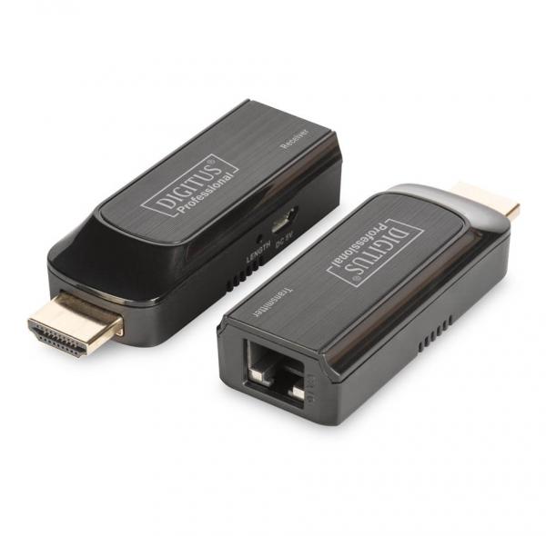 DIGITUS Professional DS-55203 Mini HDMI Extender Set Video/audio ekspander