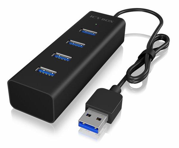 RaidSonic ICY BOX IB-HUB1409-U3 Hub 4 porte USB