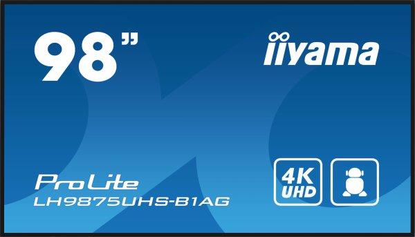 iiyama ProLite LH9875UHS-B1AG 98 Digital skiltning 3840 x 2160