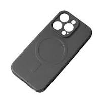iPhone 14 Plus silikonikuori Magsafe Magnetic Silicone Case - Black