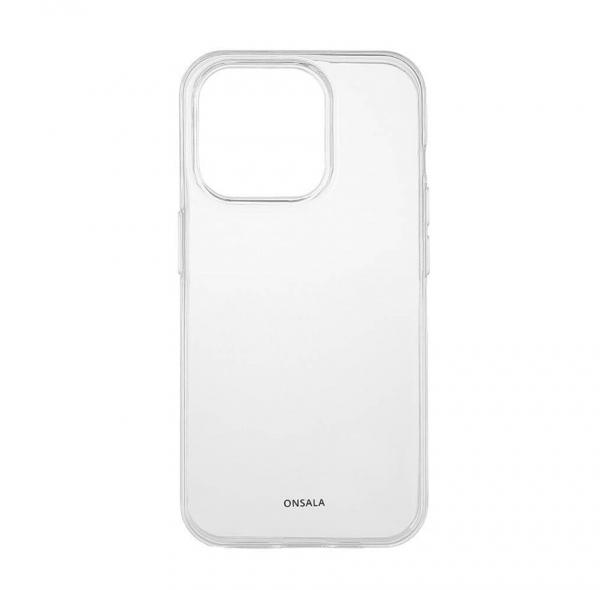 ONSALA  Back Recycled Clear Case TPU iPhone 15 Pro 6,1" Clear