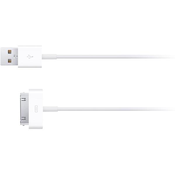 Apple 30-pin - USB Tyyppi A ur-kaapeli, 1m, valk