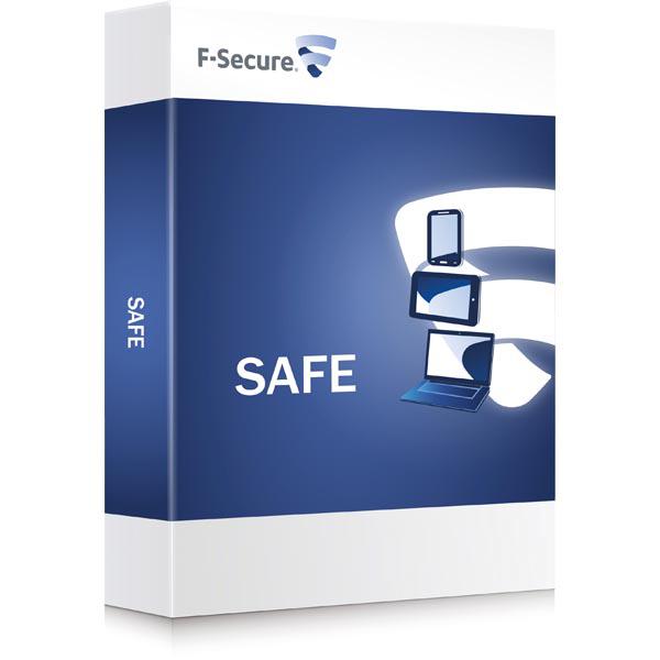 F-Secure SAFE, pilvipohj. suoja , kolmelle laitteelle, 1 vuosi