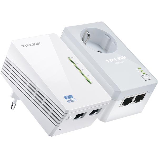 TP-LINK AV500 Powerline TL-WPA4226 2-ports, WiFi, Extender 2-pack kit, 500Mbps