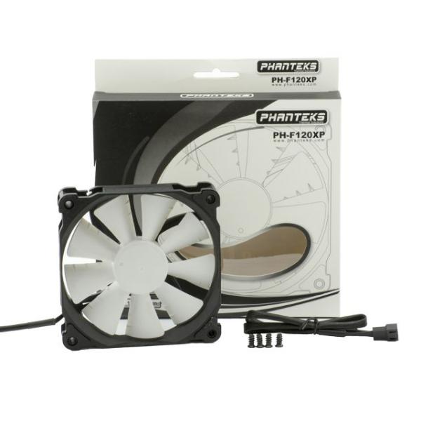 Phanteks 120mm Premium PWM Fan Black/White