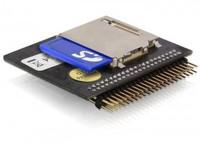 DeLOCK SD/SDHC IDE-adapteriin, SD/SDHC-muistin käyttöön IDE-kovalevynä