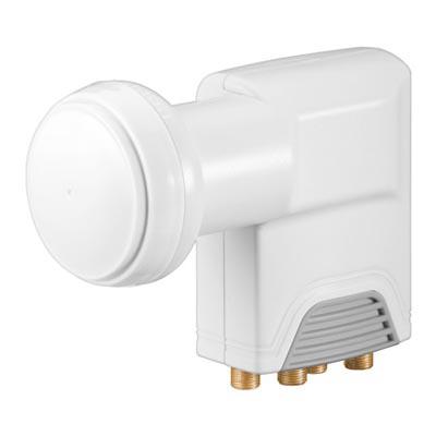 Yleis-LNB, neljä F-n 40mm DVB-S2 valk