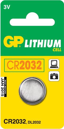 GP CR2032 nappiparisto