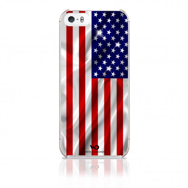 WHITE-DIAMONDS Flagga USA iPhone5/5S