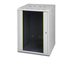 DIGITUS 16U WALL MOUNTING CABINET, UNIQUE 820X600X450 MM, COLOR GREY (RAL 7035)